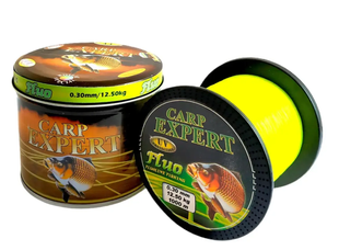 Волосінь Carp Expert 1000 м 0.30mm fluo yellow 116714 фото