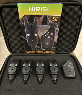 Сигналізатори клювання Hirisi S6 4 +1 з пейджером 1358 фото