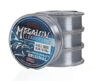 Жилка Aborigen Megalon Leader Line 50 м 0.12 mm  1325 фото